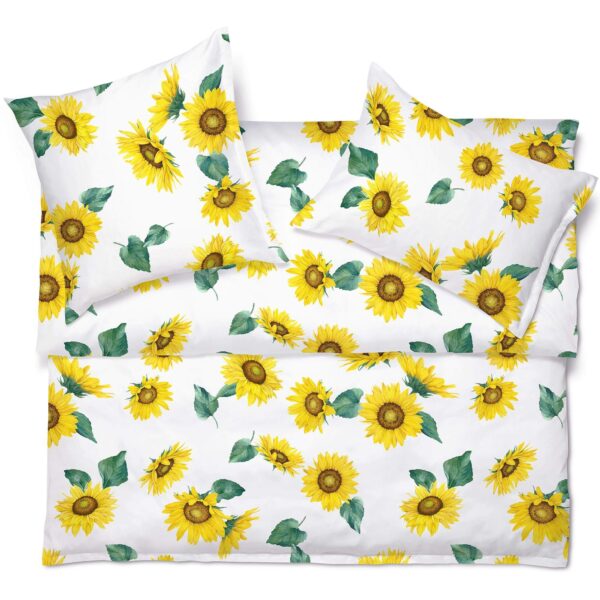 Bettwäsche Garniture Satin Noblesse Soleil
